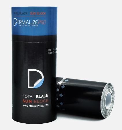 Dermalize Total Black Sun Block Roll
